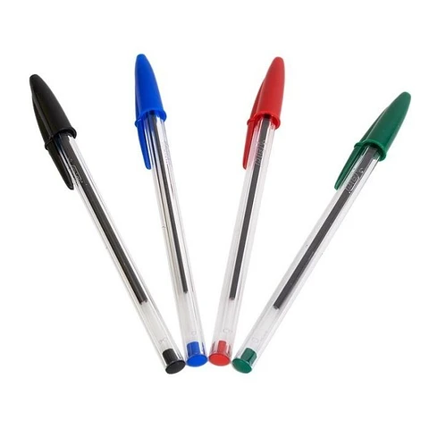 Lapiz Pasta Cristal Punta Media Azul 1 Unidad 1,0 Mm Bic