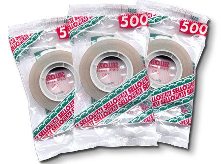 SCOTCH SELLOFILM 500 CRISTAL 18 X 30