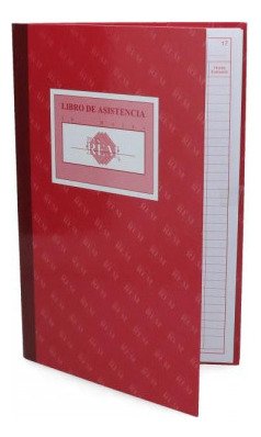 LIBRO CONTA ASISTENCIA 100H. REMMAX "AL POR MAYOR"