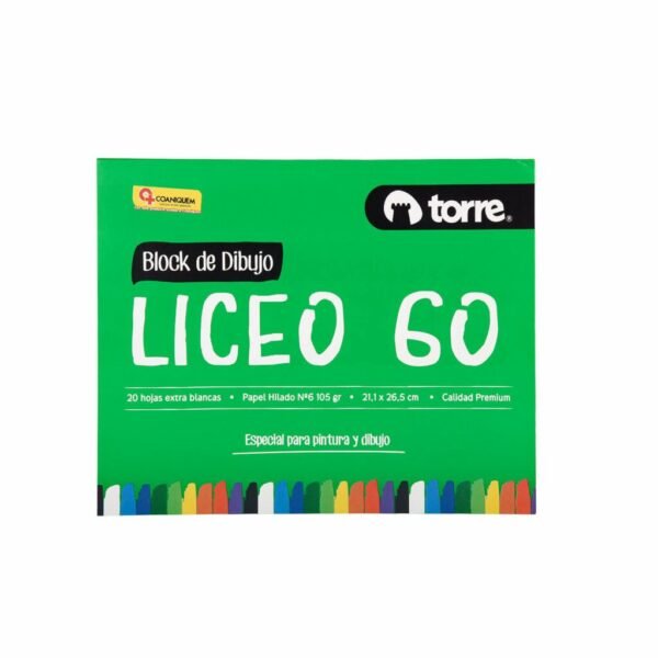 BLOCK DIBUJO LICEO TORRE IMAGIA 20H