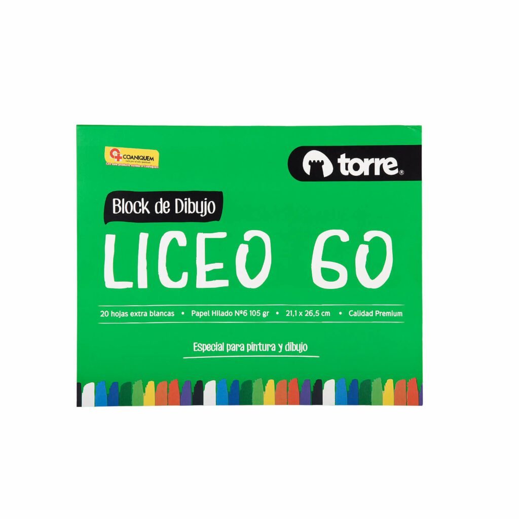Block Dibujo Liceo Imagia Nº60 20hjs Torre