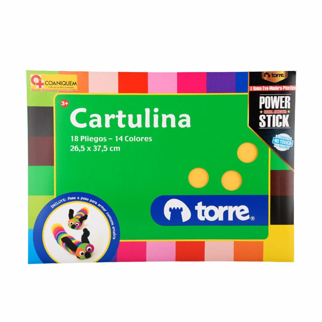 Block Cartulinas Color Torre