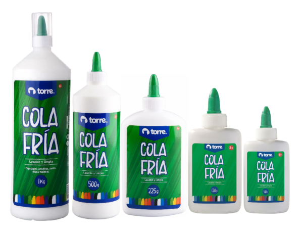 PEGAMENTO COLA FRIA TORRE VARIEDADES 40, 120, 225, 500, 1000 gr