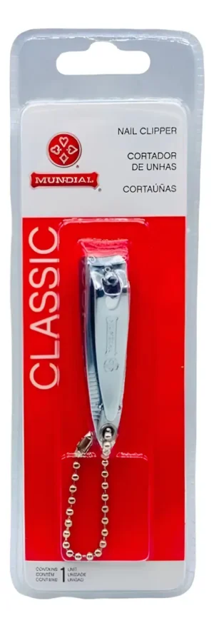 Corta Uñas Classic Mano Con Lima Mundial