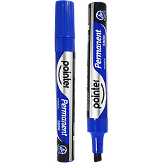 Marcador Permanente Grueso, Azul - Pointer MK-3000P