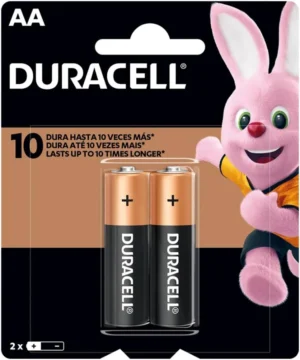 PILAS CHICA AA DURACELL PAQ.2 UNIDADES