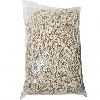 ELASTICOS BLANCO 100 GR, 500 GR Y 1K .BOLSA