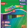 Lapices de 24 Colores Triangulares Torre