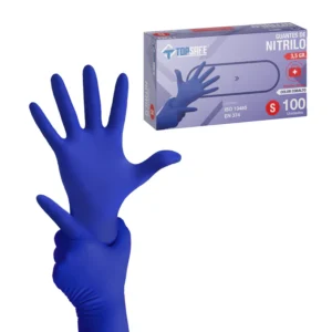 COBALTO_TS Guante de Nitrilo 3.5 gr Topsafe Cobalto Talla «M»