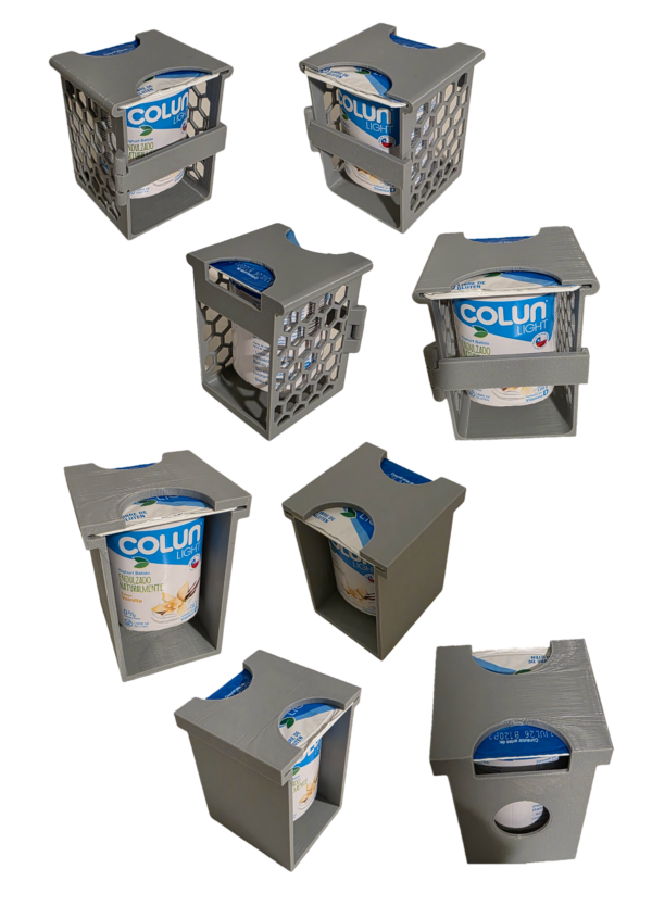 Diseño sin título Protector de Yogurt Anti-Derrames para Mochila y Oficina (Personalizable)