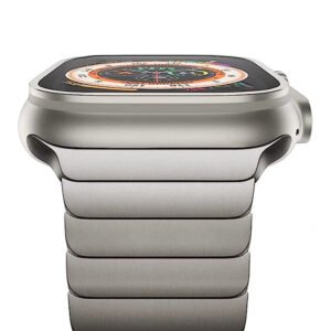 ImageToStl.com_S146c3d893a594f828e66b408ae1932f4b Correa para Apple Watch de Acero Inoxidable Metalica