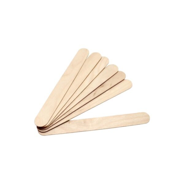 Bajalenguas De Madera Desechable Cranberry