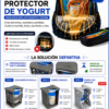 Protector de Yogurt Anti-Derrames para Mochila y Oficina (Personalizable)
