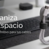 Pack de 3 Organizador de Cables - Clip para Cables - Enrollador de Cables tipo C