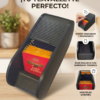 Caja Organizadora y Dispensador de Té Premium con Persiana Deslizable