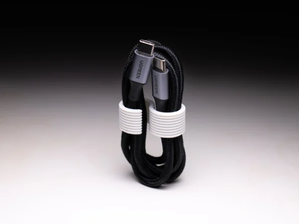Pack de 3 Organizador de Cables - Clip para Cables - Enrollador de Cables tipo S