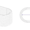 Pack de 3 Organizador de Cables - Clip para Cables - Enrollador de Cables tipo C
