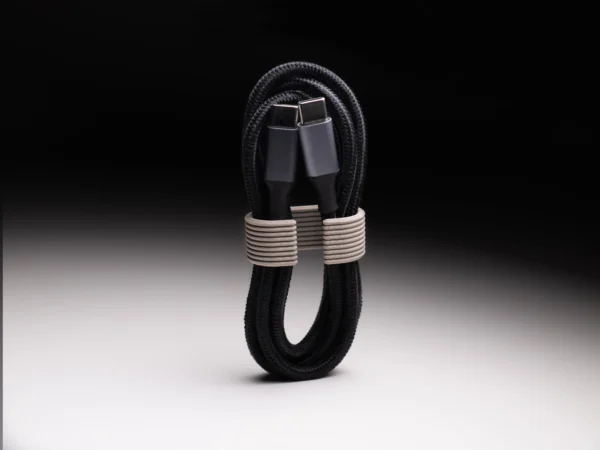 Pack de 3 Organizador de Cables - Clip para Cables - Enrollador de Cables tipo C