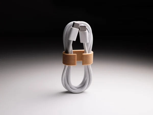 Pack de 3 Organizador de Cables - Clip para Cables - Enrollador de Cables tipo C