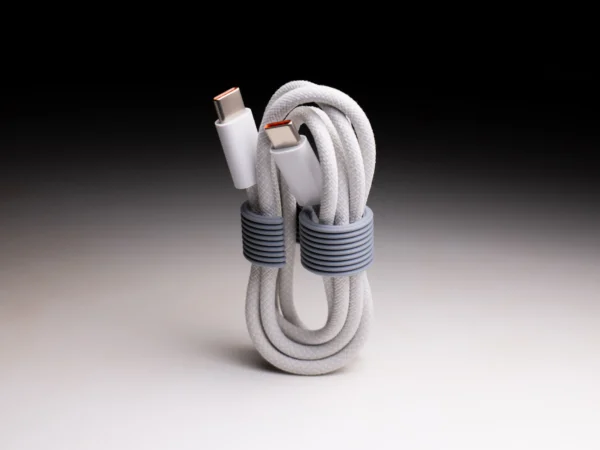 Pack de 3 Organizador de Cables - Clip para Cables - Enrollador de Cables tipo S