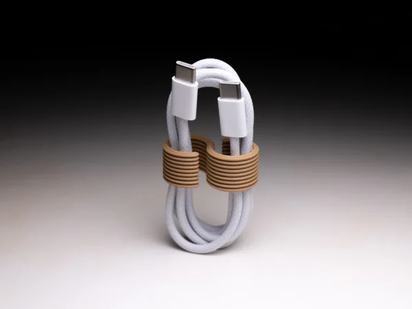 Pack de 3 Organizador de Cables - Clip para Cables - Enrollador de Cables tipo S