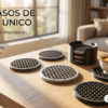 Posavasos Desmontables con Receptor de Agua