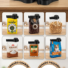 Clip con Tapa Para Cerrar Envases De Cafe Mate Azúcar Harina etc
