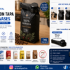 Clip con Tapa Para Cerrar Envases De Cafe Mate Azúcar Harina etc